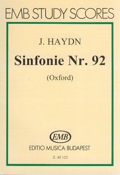 Cover Haydn, Joseph Symphony No. 92 in G major Oxford'' Symphonic Works