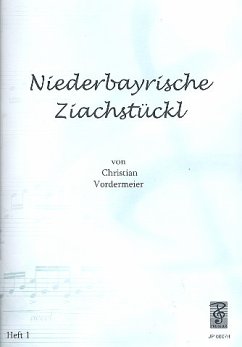 Cover Niederbayrische Ziachstückl Band 1 für Handharmonika in Griffschrift