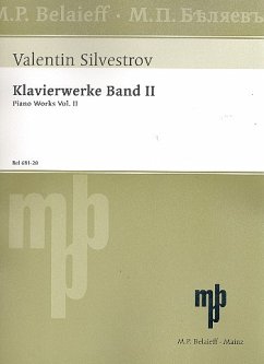 Cover Klavierwerke Band 2 Werke von 1954-1973