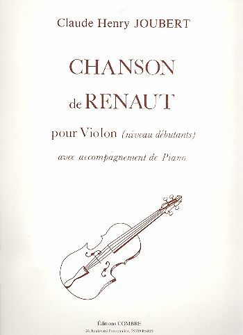 Chanson de Renaut pour violon et piano (niveau debutants) Chanson de Renaut pour violon et piano (niveau debutants)