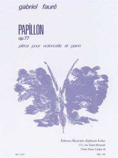 Cover Papillon op.77 Pičce pour violoncelle et piano