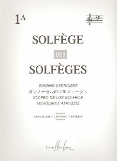 Cover Solfčge des solfčges vol.1A pour voix et piano