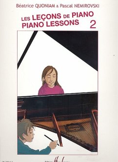 Cover Les lecons de piano vol.2