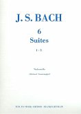 6 Suiten Band 1 (Nr.1-3) BWV1007-1009 für Violoncello solo