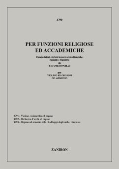 Cover Per funzioni religiose ed accademiche