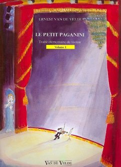 Cover Le petit Paganini vol.1 traité élémentaire de violon premičre année