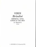 Brindisi für Tenor und Klavier (en/it) Brindisi für Tenor und Klavier (en/it)