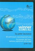 Winner Scores All for trumpet (horn/baritone/euphonium/baritone) treble clef Winner Scores All for trumpet (horn/baritone/euphonium/baritone) treble clef