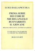 6 cori di Michelangelo Buonarroti il Giovane vol.1 (2 cori) für gem Chor a cappella Partitur 6 cori di Michelangelo Buonarroti il Giovane vol.1 (2 cori) für gem Chor a cappella Partitur