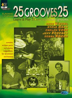 Cover 25 grooves 25 vol.1 (+CD): 25 top drummers grooves