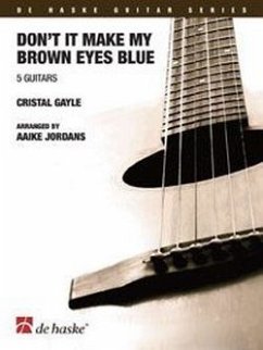 Richard Leigh Don't it make my brown eyes blue 5 Guitars Partitur + Stimmen