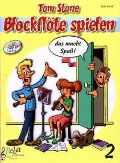 Cover Blockflöte spielen das ist toll Band 2 (+CD) für Sopranblockflöte (deutsche und barocke Griffweise)