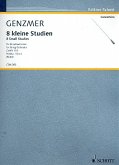 8 kleine Studien GeWV110 für Streichorchester Partitur