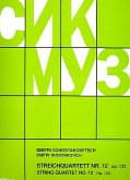 Streichquartett Nr.12 op.133 Stimmen Streichquartett Nr.12 op.133 Stimmen