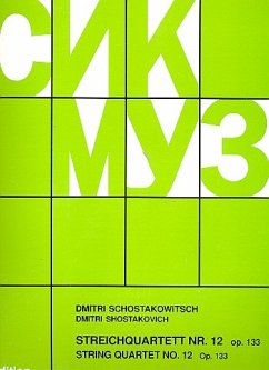 Cover Streichquartett Nr.12 op.133 Stimmen