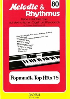 Cover Popmusik Top Hits 15: für E-Orge l Kkeyboard