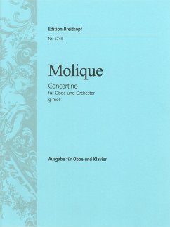 Cover Concertino für Oboe und Orchester für Oboe und Klavier
