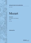 Konzert G-Dur KV453 für Klavier und Orchester Studienpartitur