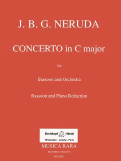 Cover Concerto C major for bassoon and piano
