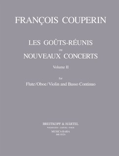 Cover Les gouts-reunis (nouveaux concertos) vol.2 (nos.9-14) for flute, (oboe, violin) and bc, parts