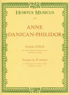 Cover Sonate d-Moll für Altblockflöte (Flöte, Oboe) und Bc