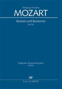 Bastien und Bastienne (Klavierauszug) - Mozart, Wolfgang Amadeus