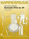 Serenade op.26 für Flöte, Viola und Gitarre Partitur und Stimmen