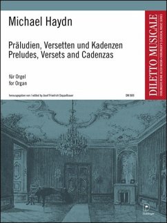 Cover Präludien, Versetten und Kadenzen für Orgel
