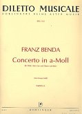 Konzert a-Moll für Flöte, Streicher und Bc Partitur Konzert a-Moll für Flöte, Streicher und Bc Partitur