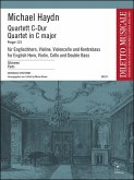 Quartett C-Dur für Oboe, Violine, Violoncello und Kontrabass Stimmen