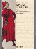 Gianni Schicchi vocal score