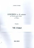 Concerto si minore F.III:9 per violoncello, archi, cembalo parti