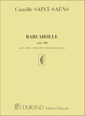 Barcarolle op.108 pour violon, violoncelle, harmonium et piano parties