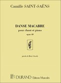 DANSE MACABRE OP.40 POUR VOIX MOYENNE ET PIANO (FR) CAZALIS, H., TEXT