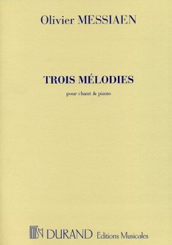 Cover 3 mélodies pour soprano et piano