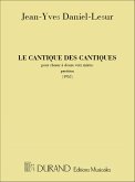 Le cantique des cantiques pour choeur a 12 voix mixtes partition (fr)