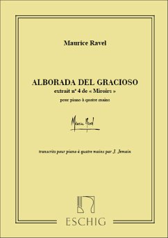 Alborada del gracioso pour piano a 4 mains