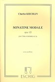 Sonatine modale op.155 pour flute et clarinette en la (a)