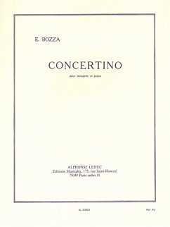 Cover Concertino pour trompette en ut et piano