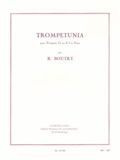 Cover BOUTRY TROMPETUNIA TROMPETTE UT OU SIB ET PIANO