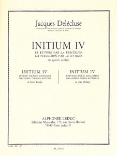 Cover Initium vol.4 le rythme par la percussion
