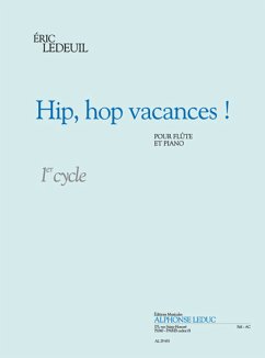 Cover Hit hop vacances pour flűte et piano (cycle 1)