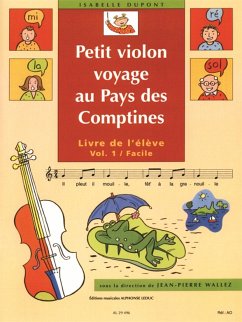Cover Petit violon voyage au Pays de Comptines vol.1