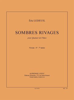 Cover Sombres Rivages pour 4 flutes partition et parties