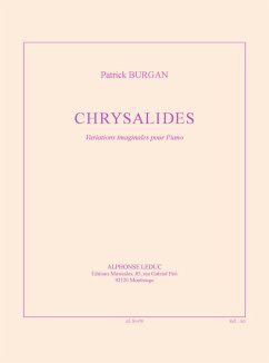 Cover Chrysalides pour piano