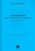 4 Počmes d'aprčs l'Intermezzo de Heinrich Heine pour chant et piano