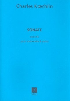 Sonate op. 66 pour violoncelle et piano