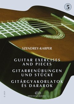 Cover Szendrey-Karper László Guitar Exercises and Pieces Guitar