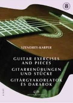 Cover Szendrey-Karper László Guitar Exercises and Pieces Guitar