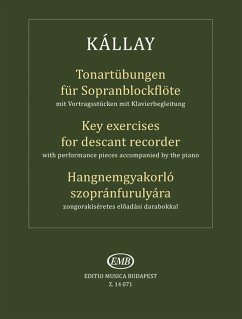 Cover Tonartübungen für Sopranblockflöte